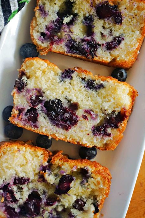 Blueberry Buttermilk Cake - My Gorgeous Recipes Blueberry Butter Cake Recipe, Buttermilk Loaf Cake, Blueberry And Buttermilk Recipes, Buttermilk Blueberry, Recipes Using Buttermilk And Blueberries, Recipes With Buttermilk, Buttermilk Blueberry Breakfast Cake Recipe, 12 Tomatoes Blueberry Buttermilk Breakfast Cake, Buttermilk Blueberry Muffins