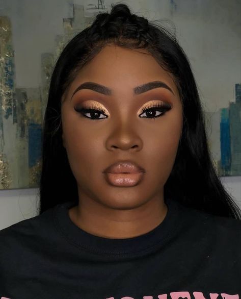 Makeup Advertisement, Glitter Makeup Looks, Makeup For Black Skin, Brown Skin Makeup, Birthday Makeup, Beauty Make-up, Nude Makeup, Face Beat, Glamour Makeup