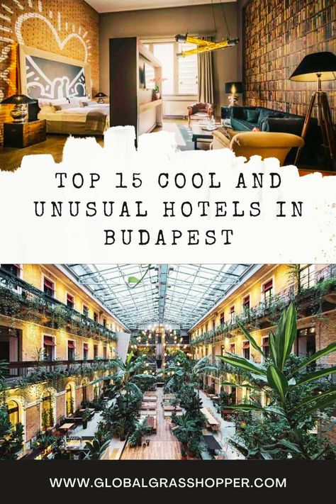 Embrace the wave of trendiness and creativity sweeping through Budapest's hotel scene, where many options are now prime for Instagram! To assist you in navigating this exciting landscape, from funky boutiques to modern design-centric stays, click on the post to find the coolest and most unique hotels in Budapest... Funky Boutique, Cool Hotels, Unusual Hotels, Guest Houses, Budapest Hotel, Unique Hotels, Visit Europe, Dream Travel Destinations, Tree Hut