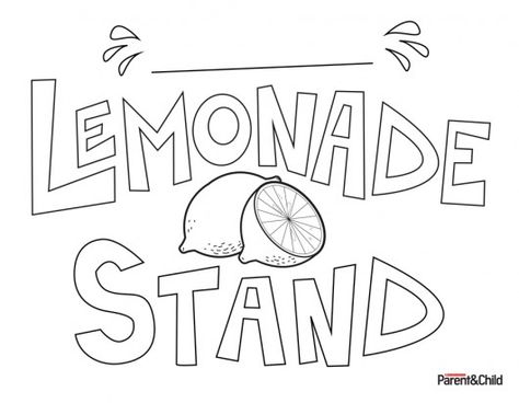 Start a Lemonade Stand for Children in La Limonada! #CreativeFundraising #KidsHelpingKids Lemonade Signs For Kids, Lemonade Business Names, Lemonade Stand Coloring Pages, Lemonade Stand Poster, Kid Lemonade Stand, Lemonade Stand Prices, Lemonade Stand Sign Printable, Lemonade Poster Ideas Signs, Lemonade Sign Ideas