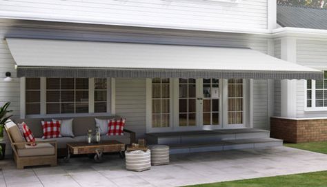 SunSetter Awning Models - SunSetter Awnings Rv Shades, Sun Awnings, House Awnings, Camper Awnings, Awning Windows, Cool Deck, Window Awnings, Retractable Awning, Patio Awning