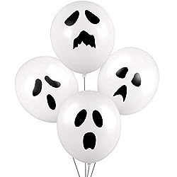 Ghost Theme Party, Cheap Easy Halloween Decorations, Inexpensive Halloween Decorations, Ghost Balloons, Halloween Balloons Decorations, Decorations For Halloween, Cheap Halloween Decorations, Easy Diy Halloween Decorations, Ghost Party