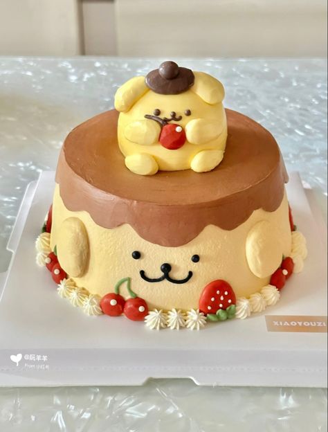 Kue Disney, 귀여운 음식 그림, Kawaii Cooking, Mini Cakes Birthday, Cartoon Cake, Pretty Dessert, Cute Baking, Creative Birthday Cakes, Kue Ulang Tahun