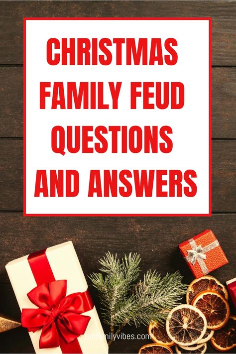 The holiday season is upon us, and what better way to bring fun to your family gatherings than with a challenging game of Christmas Family Feud? This classic game, inspired by the popular television show, is a fantastic way to engage everyone in the festivities. Christmas Family Fued Questions Free, Christmas Family Fued Game, Family Fued Christmas Game, Christmas Price Is Right Game, Christmas Family Fued Free Printable, Christmas Family Feud Printable Free, Free Christmas Family Feud Questions, Family Feud Christmas Game, Family Feud Christmas Questions