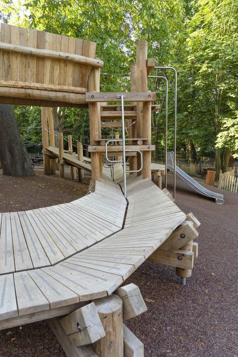 Alternatives To Curtains, Kids Outdoor Spaces, Modern Playground, Wooden Playground, Adventure Playground, Urban Playground, Kids Play Spaces, Inviting Living Room, Living Room Window