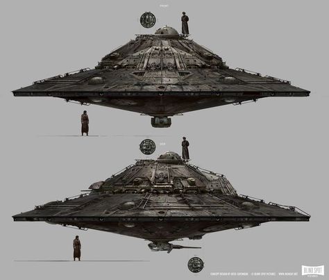 Sky Concept Art, Iron Sky, Hollow Earth, Ufo Art, Alien Ship, Concept Art World, Aliens And Ufos, Spaceship Design, Ufo Sighting