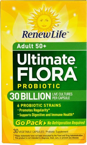 Renew Life Ultimate Flora™ Probiotic Adult 50+ -- 30 billion - 30 Vegetable Capsules - Vitacost Probiotics For Men, Probiotic Benefits, Best Probiotic, Probiotic Foods, Dairy Free Eggs, Probiotics Supplement, Immune Health, Healthy Gut, Nutritional Supplements