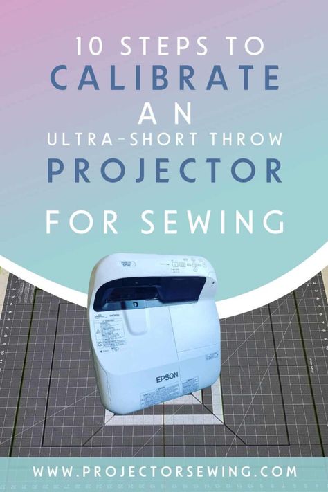 Projector Sewing Patterns, Projector Wall Mount, Projector Setup, Projector Sewing, Grandma Crafts, Projector Mount, Short Throw Projector, Mood Fabrics, Projector Screen