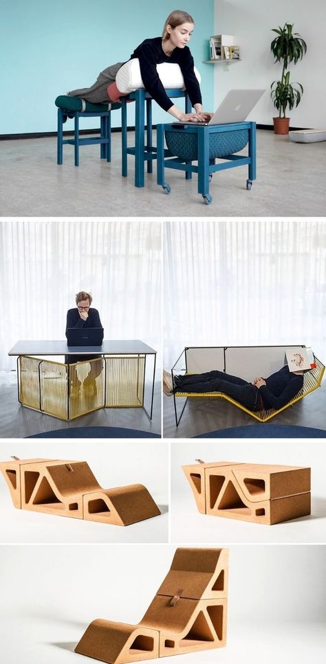 Multi Purpose Furniture Design, Integrated Furniture Architecture, Compactable Furniture, Smart Furniture Design Creative, Modular Urban Furniture, Saving Space Furniture, Multifunctional Furniture Design Ideas, Multipurpose Furniture Design, Module Design Ideas