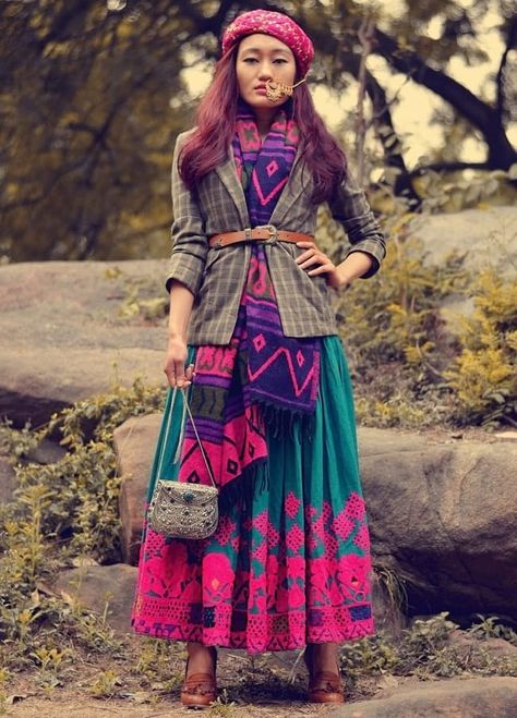 Goth Japanese, Indian Fashion Bloggers, Houses Minecraft, Edgy Boho, Minimalist Moda, Clothes Grunge, Grunge Clothes, Ethno Style, Fashion Tips For Girls