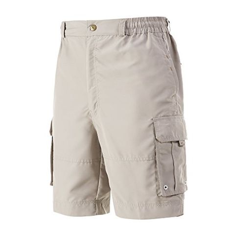 Men's Clothing - AWAVE Outdoor Sports Cargo Short Elastic Waist Flat Front Quick Dry *** To view further for this item, visit the image link. (This is an Amazon affiliate link) Multi Talented, Mens Fashion Rugged, Cargo Short, Dark Khaki, Mens Swim Trunks, Nice Shorts, Swim Trunks, Amazon Affiliate, Mens Fitness