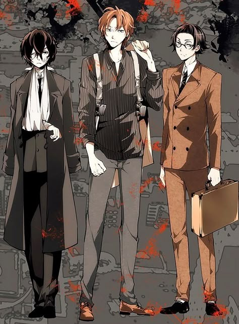 Harukawa Bsd, Dazai X Ango, Bsd Manga Art, Oda X Dazai, Dazai Odasaku, Oda And Dazai, Buraiha Trio, Dazai Icon, Oda Sakunosuke