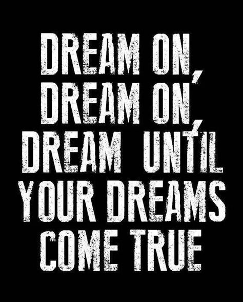 Steven Tyler Aerosmith Lyrics, Never Stop Dreaming, Music Quotes Lyrics, White Poster, Music Lyrics Songs, I'm With The Band, Dream On, Cool Lyrics, Trendy Quotes