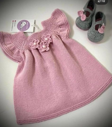 Knit Baby Romper