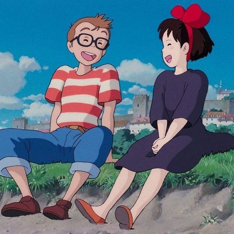 Anime Witches, Journal Pictures, Personajes Studio Ghibli, Studio Ghibli Background, Studio Ghibli Characters, Anime Witch, Classic Anime, Film Anime, Kiki Delivery