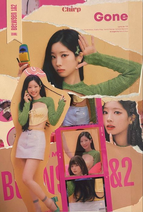 Twice Scrapbook Wallpaper, Dahyun Between 1&2, Twice Between 1&2 Wallpaper, Between 1&2, Dahyun Scrapbook, Twice Between 1&2, Twice Photoshoot, Y2k Posters, Binder Cover