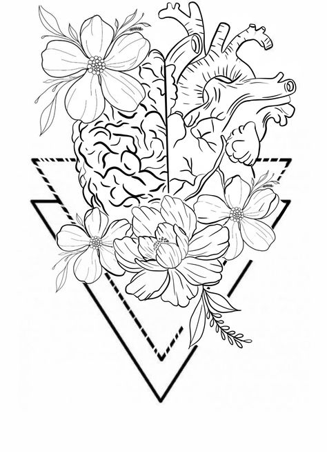 Floral Lungs, Lungs, Cute Tattoos, Tattoo Ideas, Tattoos, Floral, Flowers, Quick Saves, Art