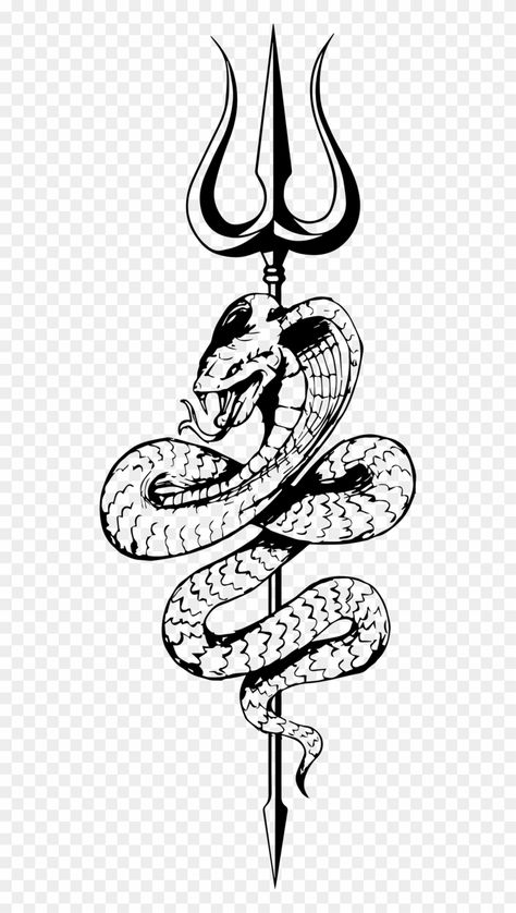 Lord Shiva With Snake, Shiva With Snake, Minimalist Tattoo Back, Tattoo Ideas Female Finger, Finger Tattoo Minimalist, King Cobra Tattoo, Om Trishul Tattoo, Tattoo After Care, Tattoo Back Tattoo