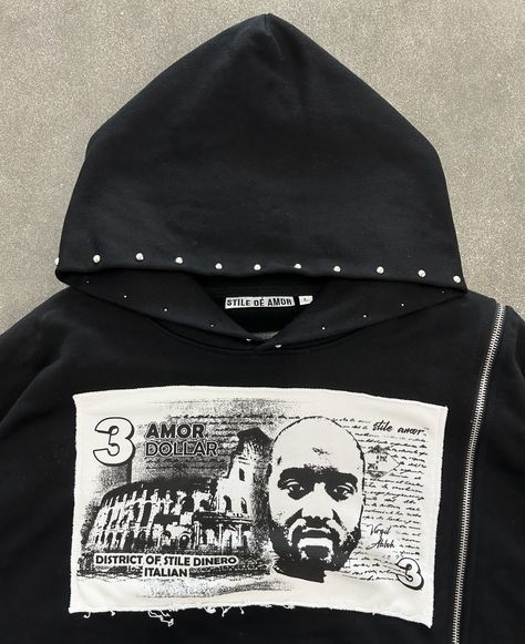 Virgil Abloh 3% Rule Side Zip Hoodie {AUGUST 30TH 2024, 12PM EST} -Appliqué Embroidered Patches Front & Back -Side Zipper Front To Back -Metal Studs -Heavy Weight French Terry Cotton -Drop Shoulder/ Boxy Fit With A Slight Crop SPAM COMMENT “3️⃣” FOR A CHANCE TO WIN A FREE PIECE Shirt Painting, Color Combos Outfit, T Shirt Painting, Street Sweatshirt, Retro Pop, Mood Board Design, Virgil Abloh, Zipper Hoodie, Casual Sweatshirt