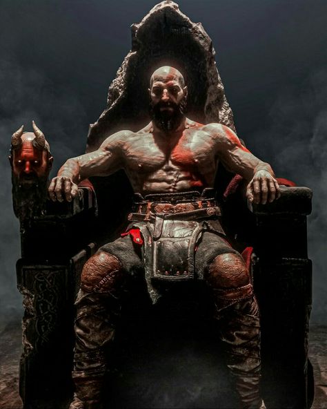 God Of Wars Ragnarok, Thor God Of Ragnarok, Wallpaper Kratos, Kratos Pfp, Kratos Wallpaper, Kratos Ragnarok, Kratos Art, Gow Ragnarok, God Of Wars