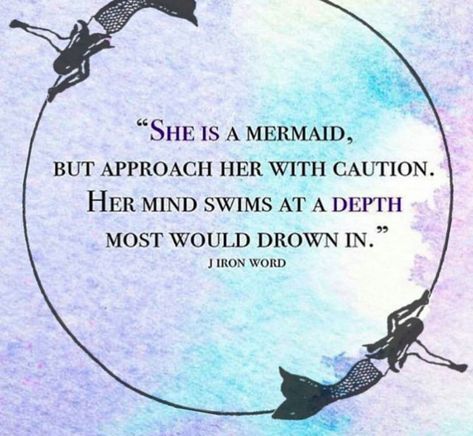 J Iron Word, Mermaid Quotes, Being Me, Real Mermaids, Mermaid Life, Beach Quotes, Mermaid Art, Amazing Quotes, Instagram Captions