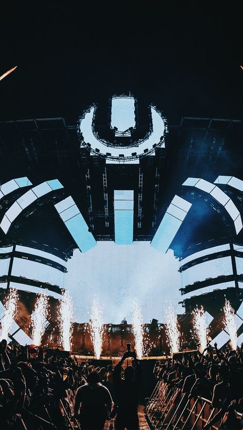 Rave Wallpaper Iphone, Music Wallpaper Hd, Samsung Cellphone, Techno Stage Design, Dj Wallpaper, Edm Concert Aesthetic, Ultra Festival, Music Festival Aesthetic Night, Levitate Music Festival