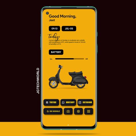 ONEPLUS 8 PRO homescreen setup on SCOOTER wallpaper with kwgt widget & novalauncher- You can customized your boring wallpaper into an amazing look with kwgt widget & novalauncher that's why android kwgt widgets are the best. Kwgt Widgets Design, Kwgt Wallpaper, Scooter Wallpaper, Kwgt Setup, One Plus 8 Pro, Boring Wallpaper, Klwp Themes, Android Setup, Beard Wallpaper