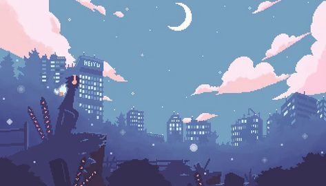 𝑷𝒊𝒏𝒕𝒆𝒓𝒆𝒔𝒕: 𝒉𝒐𝒏𝒆𝒆𝒚𝒋𝒊𝒏 ❀ Pixel Art Website, Pixel Art Gif, Google Backgrounds, 트위터 헤더, Pixel Art Landscape, Gif Background, Piskel Art, Wallpaper Estetika, Pixel Art Background