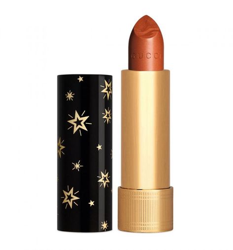 Turn into a gothic goddess with Gucci’s Rouge à Lèvres Gothique metallic lipstick range : Luxurylaunches Gucci Makeup, Gucci Perfume, Peach Lipstick, Shade Finder, Metallic Lipstick, Lipstick Collection, Benzoic Acid, Dark Gold, Women Perfume