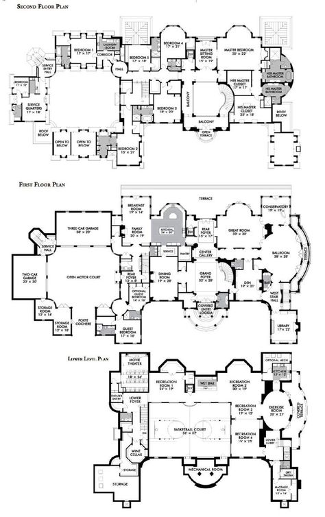 Blueprint Mansion, Mansion Bedrooms, Expensive Mansions, Estate Mansion, Mansion Estate, Mansion Plans, Castle Floor Plan, Stone Mansion, Mansion Exterior