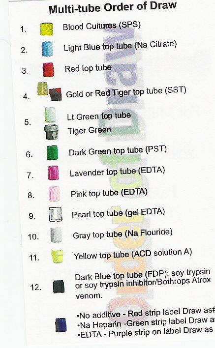 Order of Draw color coded description Order Of Blood Draw Phlebotomy, Order Of Draw Phlebotomy Poster Ideas, Order Of Draw Phlebotomy, Lab Draw Order, Order Of Draw Phlebotomy Poster, Order Of Draw, Phlebotomy Study, Nursing Labs, Medical Laboratory Technician