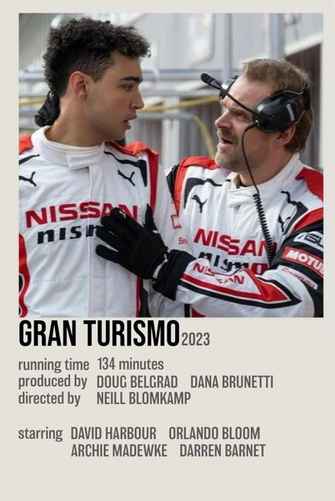 Gran Turismo Movie Poster, Car Movies To Watch, Grand Turismo Movie Wallpaper, Archie Madekwe, Poster 2023, Most Paused Movie Scenes, Pause Button, Iconic Movie Posters, The Pause