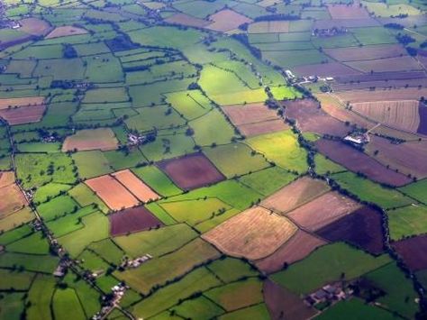 England, the wonderful green patchwork quilt of home. English Fields, Countryside Textiles, Farm In England, Aerial Views Landscape, Pictures Of England, Farm Aerial View, Sheep In Green Pastures, East Riding Of Yorkshire, Yorkshire England