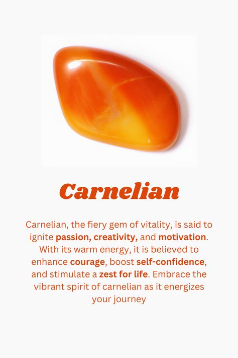 Beautiful Carnelian gem Carnillean Crystal, Carnelian Crystal Meaning, Wallpaper Crystal, Carnelian Meaning, Crystal Corner, Crystal Grimoire, Bruji Tips, Crystal Carnelian, Crystal Benefits