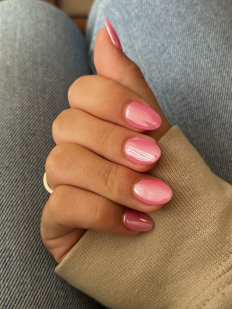 Pink Spring Nails, Quartz Nails, Pink Chrome Nails, Trendy Shades, Eye Nails, Manicure Nails, Cute Gel Nails, Cat Eye Nails, Nail Jewelry