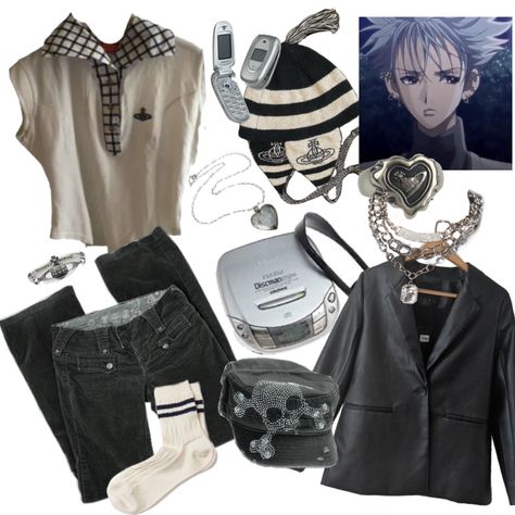 Shinichi Okazaki Outfit Inspired, Nana Clothing Style, Nana Outfits Shin, Shin Okazaki Inspired Outfits, Nana Characters Outfits, Shin Nana Outfit Inspired, Shin Inspired Outfits, Shin Clothes, Shin Okazaki Outfit