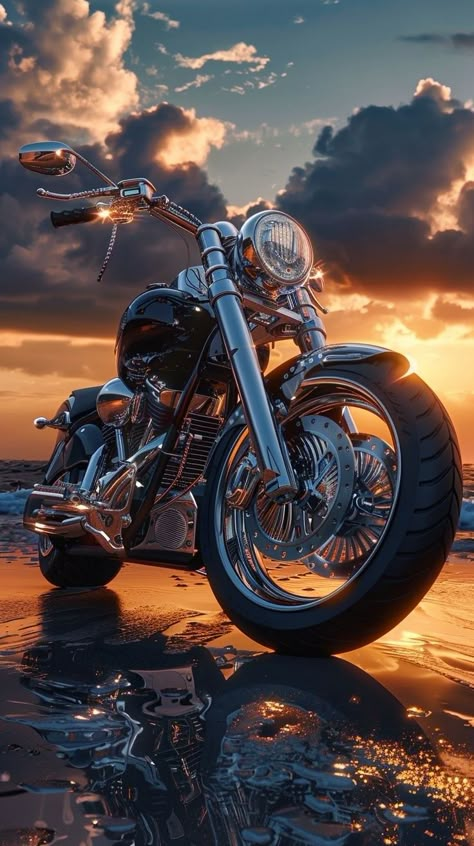 Bike Wallpaper, Мотоциклы Harley Davidson, Iphone Wallpaper Hd, Harley Davidson Wallpaper, Motos Harley, Vintage Motorcycle Posters, Wallpapers Ipad, Super Bike, Motorcycle Wallpaper