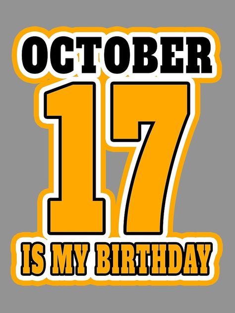 "OCTOBER 17 th IS MY BIRTHDAY" Mini Skirt by Goldenshop2 | Redbubble 17 October Birthday, 29th Birthday, October Birthday, 17th Birthday, List Template, Birthday Gift Ideas, My Birthday, Skirts For Sale, Birthday Wishes