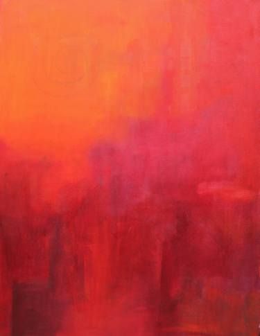 Red Pink Painting, Pink Orange Painting, Red Painting Ideas On Canvas, Red Paint Background, Red Background Painting, Orange Oil Painting, Oil Background, Red Monochromatic, Red Abstract Background