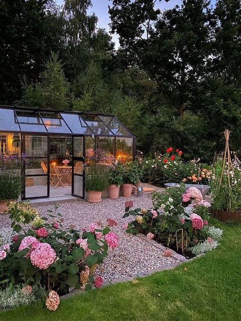 Greenhouse Dining, Big Greenhouse, Aesthetic Garden, Dream Business, House Goals, Greenhouses, Fresh Produce, Grow Your Own, Dream Garden