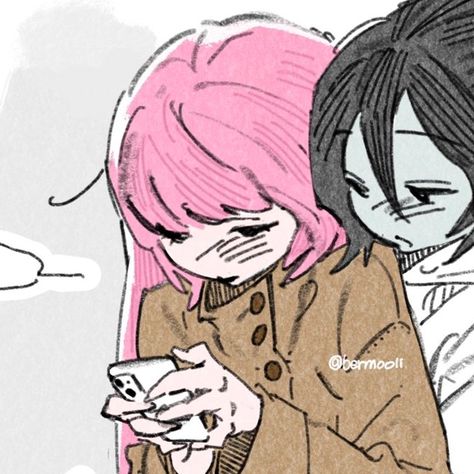 Credits - @bermooli Marceline And Princess Bubblegum Pfp, Marceline And Princess Bubblegum, Marceline And Bubblegum, Time Icon, Duos Icons, Best Anime Couples, Little Doodles, Couples Icons, Cute Anime Profile Pictures