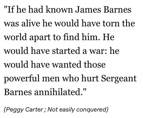 Not Easily Conquered, Bucky Barnes Marvel, Barnes Marvel, James Barnes, Bucky And Steve, Bucky Barnes Winter Soldier, Peggy Carter, Archive Of Our Own, Steve Rogers