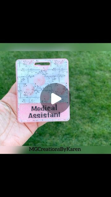 MGCreationsByKaren on Instagram: "Medical assistant #medical #medicalstudent #nurse #nurses #nurselife #clip #tag #id #idbadgeholders #badgebuddy #mgcreationsblanks #mgcreationsbykaren #resin #resinart #resin #resina #handmade #glitter #craft #crafts #fyp #pink #pinkglitter #badgebuddy" Badge Buddy, Medical Assistant, Medical Students, Id Badge Holders, Nurse Life, Pink Glitter, Resin Art, Medical, Glitter