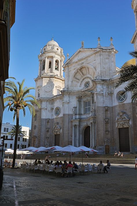 Catedral de Cádiz | © 2015 Pedro M. Mielgo Cádiz. Plaza de l… | Flickr Cadiz, Barcelona Cathedral, Barcelona, Spain, Places To Visit, Photoshop, Architecture, Collage, Building