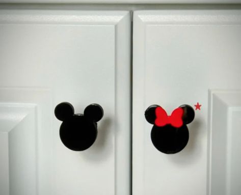 Mickey Bathroom, Mickey Mouse Bathroom, Mickey Mouse House, Disney Bathroom, Future Decor, Disney Kitchen Decor, Mickey Kitchen, Mickey Mouse Kitchen, Mickey House