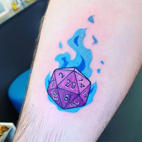 101 Amazing D20 Tattoo Designs You Need To See! | Outsons | Men's Fashion Tips And Style Guide For 2020 D20 Tattoo, Dice Tattoo, Tattoo For Boyfriend, Nerd Tattoo, Cactus Tattoo, Geek Tattoo, D Tattoo, Tattoo Templates, Gaming Tattoo