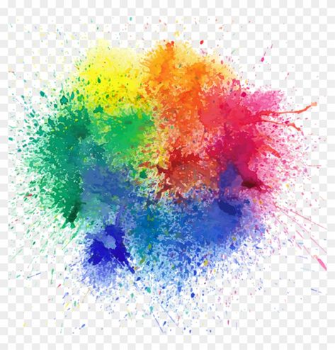 Holi Colours Images, Watercolor Splash Png, Paint Splatter Art, Color Splash Effect, Paint Splash Background, Watercolor Party, Holi Festival Of Colours, Splash Effect, Holi Images