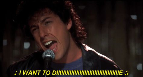 Adam Sandler Wedding Singer, Adam Sandler The Wedding Singer, Wedding Singer Quotes, Adam Sandler Movie Quotes, Wedding Singer Movie, Thats My Boy Movie Adam Sandler, Adam Sandler Just Go With It, 80s Movie Quotes, Singer Quote