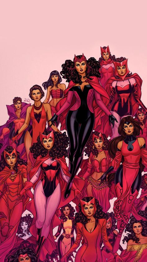 Russell Dauterman, Hellfire Gala, Scarlet Witch Costume, Scarlet Witch Comic, Avengers Series, Avengers Art, Lizzie Olsen, Greatest Villains, Scarlet Witch Marvel