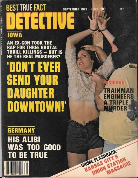 Detective Magazine Covers, Kansas City Union Station, True Fact, Pulp Fiction Art, Pulp Novels, True Detective, Dark City, Hit And Run, The New Wave